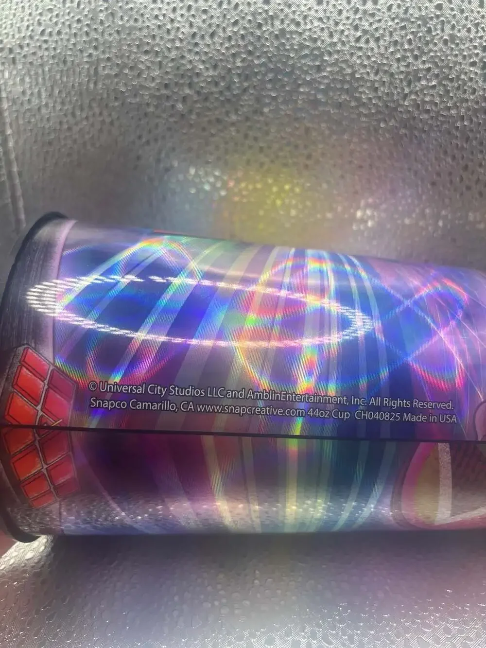 Back to the Future Movie Theater Collectible 44oz Plastic Cup Universal